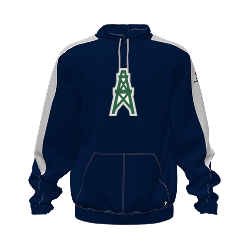 [CUS-DFW-HOOD-FLC-LSL-NVY-YXS-LOGO1] Hoodie (Youth XS, Navy, Logo 1)