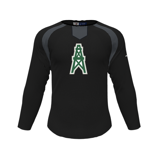 [CUS-DFW-PULL-FLC-CNK-LSL-BLK-YS-LOGO1] Pullover (Youth S, Black, Logo 1)