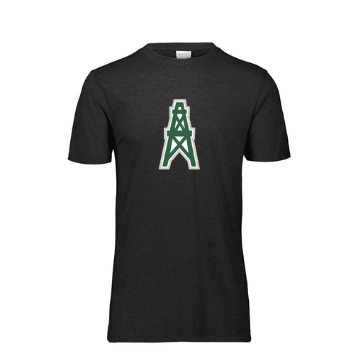 [FTSCUBBK-AS-LOGO1] Decker Men's Tri-Blend T-Shirt - Short Sleeve (Adult S, Black, Logo 1)