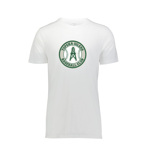 [FTSCUBWH-AS-LOGO2] Decker Men's Tri-Blend T-Shirt - Short Sleeve (Adult S, White, Logo 2)