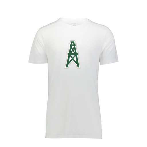 [FTSCUBWH-YS-LOGO1] Decker Youth Tri-Blend T-Shirt - Short Sleeve (Youth S, White, Logo 1)