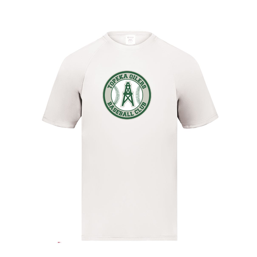 [2791.005.S-LOGO2] Youth Smooth Sport T-Shirt (Youth S, White, Logo 2)