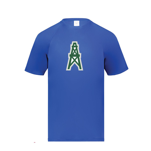 [2791.060.S-LOGO1] Youth Smooth Sport T-Shirt (Youth S, Royal, Logo 1)
