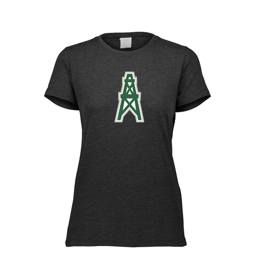 [FTSCUBBK-FAXS-LOGO1] Decker Women's Tri-Blend T-Shirt - Short Sleeve (Female Adult XS, Black, Logo 1)