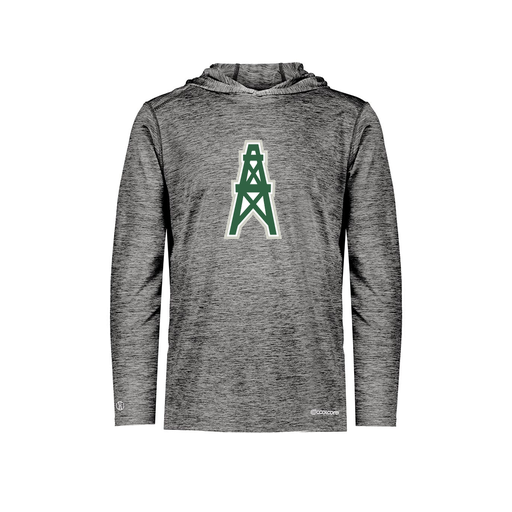 [FOLHCGBK-YS-LOGO1] Decker Youth Charge Hoodie (Youth S, Black, Logo 1)