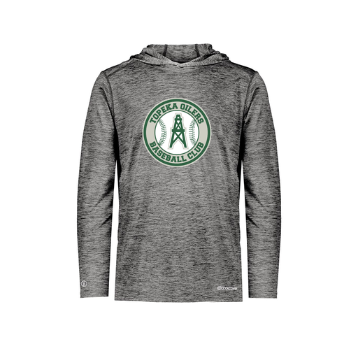 [FOLHCGBK-YS-LOGO2] Decker Youth Charge Hoodie (Youth S, Black, Logo 2)